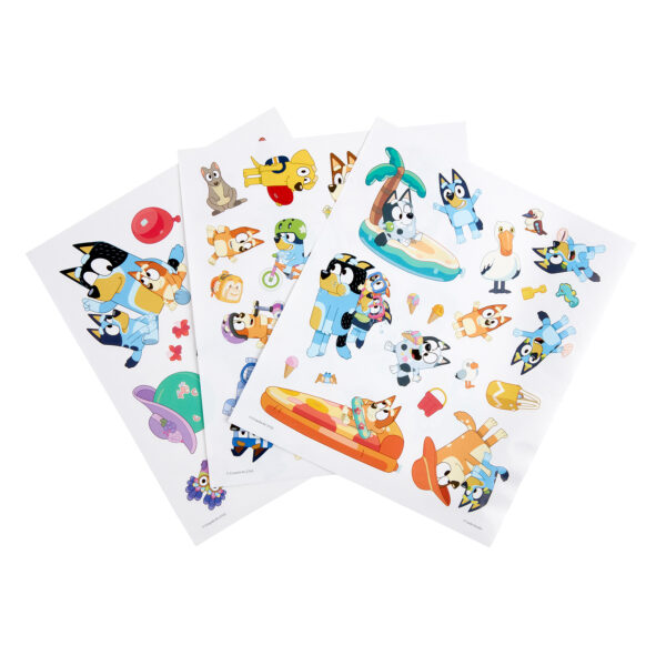 Color & Sticker Activity Set, Bluey, 3 Sets