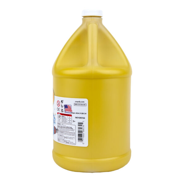 Washable Paint, Yellow, Gallon