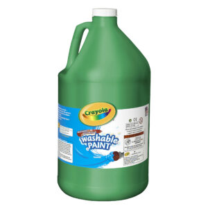 Washable Paint, Green, Gallon