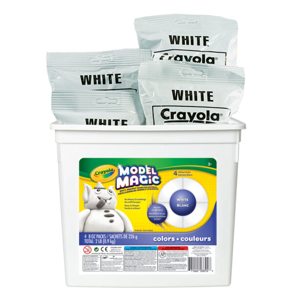 Model Magic Modeling Compound, White, 2 lb. Tub