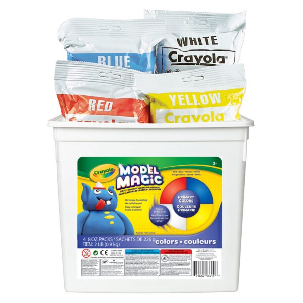 Model Magic Modeling Compound, Assorted Colors, 2 lb. Tub