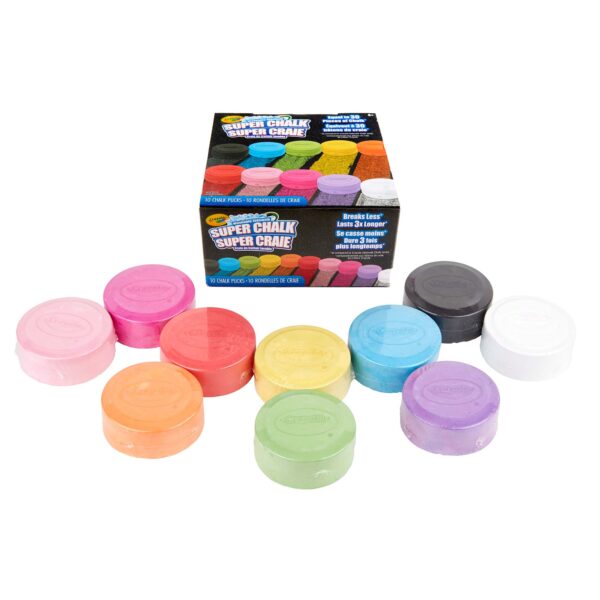 Super Chalk, 10 Count