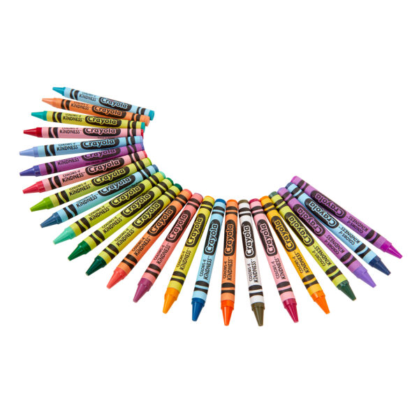 Colors of Kindness Crayons, 24 Per Pack, 12 Packs