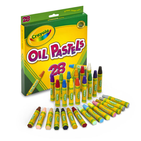 Oil Pastels, 28 Per Box, 6 Boxes