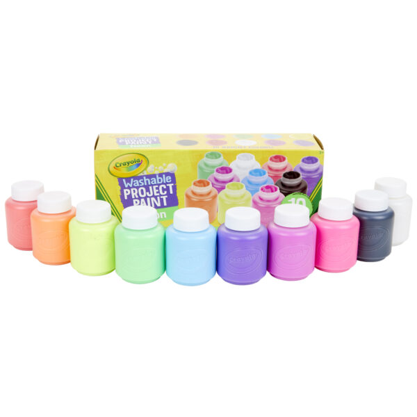 Neon Paint Set, 2oz., 10 Per Set, 3 Sets