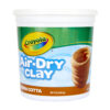 Air-Dry Clay, Terra Cotta, 5 lb Tub, Pack of 2