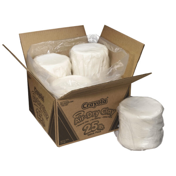 Air Dry Clay, 25 lbs., White