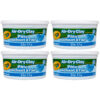 Air Dry Clay, 2.5lb Tub, Blue, Pack of 4