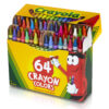 Crayons, Regular Size, 64 Per Box, 3 Boxes