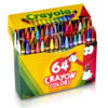 Crayons, Regular Size, 64 Per Box, 3 Boxes