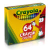 Crayons, Regular Size, 64 Per Box, 3 Boxes