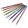 Colored Pencils, Metallic, 8 Per Pack, 6 Packs