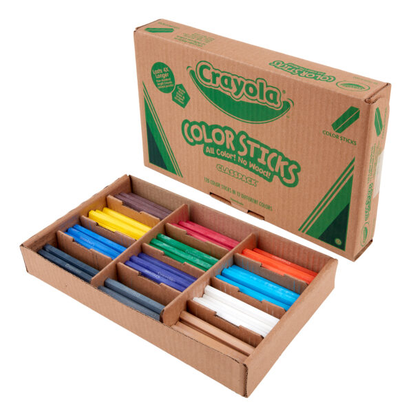 Color Sticks Classpack, 120 Count