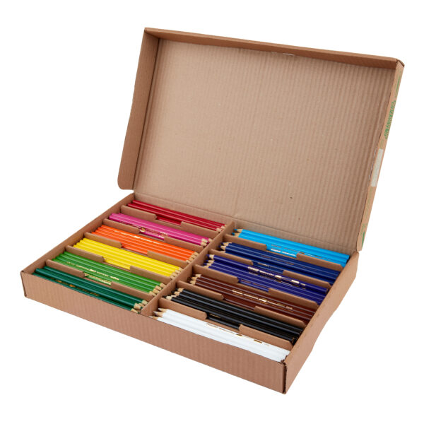 Watercolor Colored Pencils Classpack, 240 Pencils