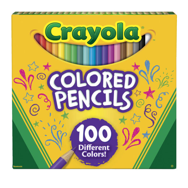 Colored Pencils, 100 Count