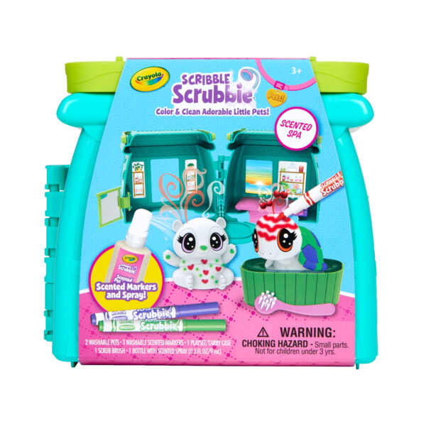 Scribble Scrubbie Pets Scented Spa