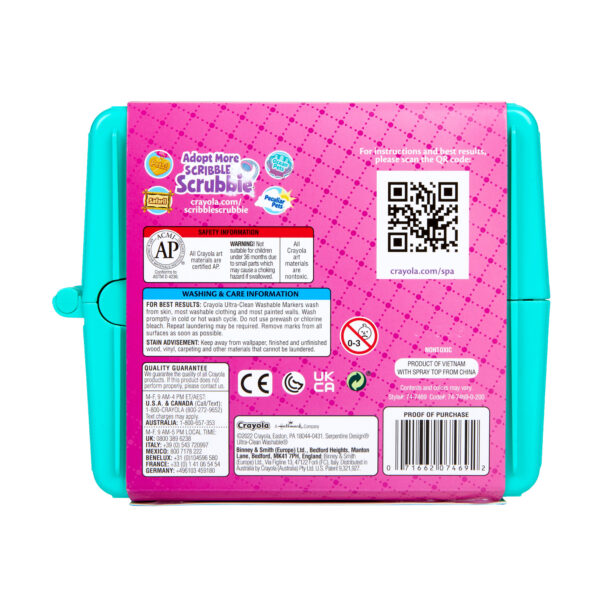 Scribble Scrubbie Pets Scented Spa