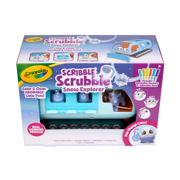 Scribble Scrubbie Pets Arctic Snow Explorer