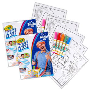 Color Wonder Coloring Pad & Markers, Blippi, 2 Sets