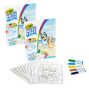 Color Wonder Coloring Pad & Markers, Bluey, 2 Sets