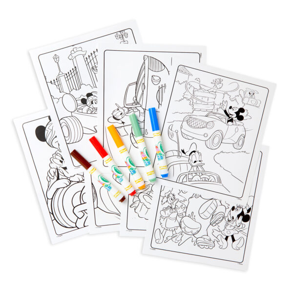 Color Wonder Coloring Pad & Markers, Mickey, 2 Sets