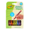 Washable Tripod Grip Crayons, 8 Per Pack, 8 Packs