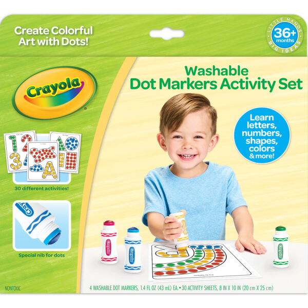 Washable Dot Markers Activity Set