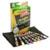 Dry Erase Washable Crayons, Bright Colors, 8 Per Pack, 6 Packs