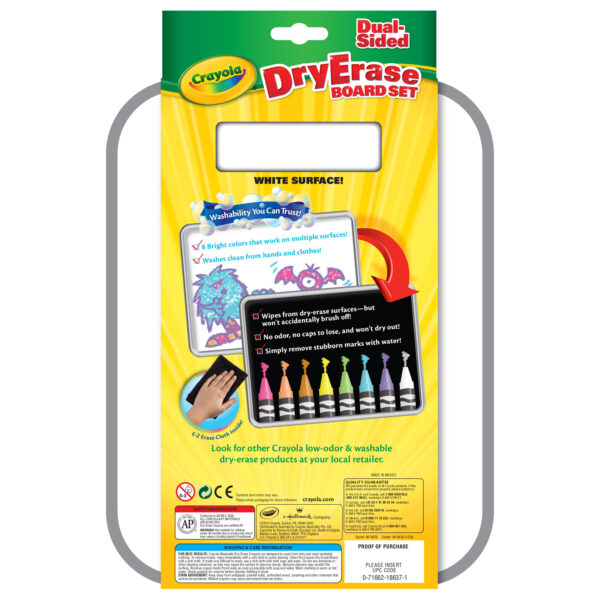 Dual Sided Dry-Erase Board Set