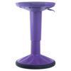 Height Adjustable Wobble Stool, Purple