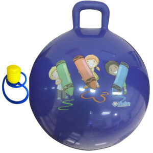 Hippity Hop 18 Inch Jump Ball With Foot Pump