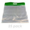 Storage Bag, Green, Pack of 25