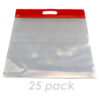 Storage Bag, Red, Pack of 25