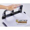 EZ Squeeze 3-Hole Punch, 40 Sheets, Silver