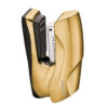 Flat Clinch Stapler, 40 Sheets, Gold