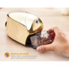 QuietSharp Executive Electric Pencil Sharpener Gold