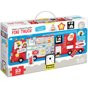 Make-a-Match Puzzle, Fire Truck