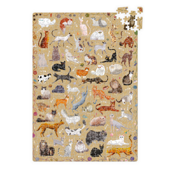 Puzzlove, Cats, Ages 9+