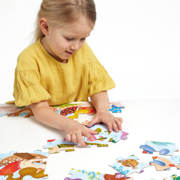 Magical Jumbo Puzzle Mermaids, Ages 4+