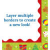 Halloween-Holiday Two-Sided Straight Borders, 36 Feet Per Pack, 3 Packs