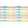 Creatively Inspired Watercolor Chevron Straight Borders, 36 Feet Per Pack, 6 Packs