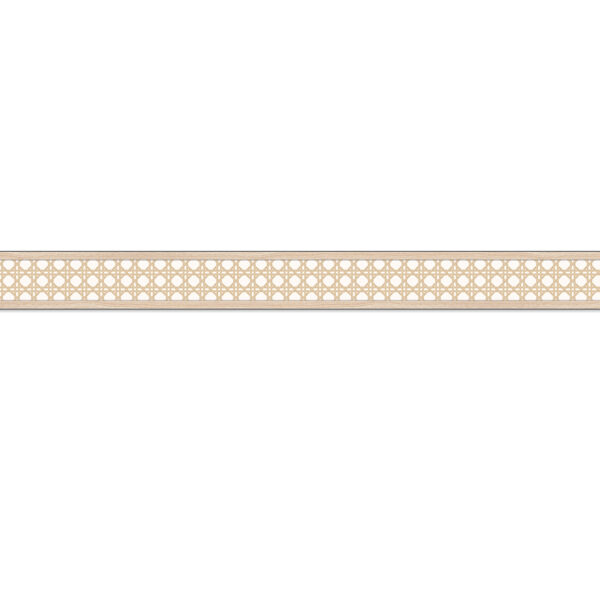 True to You Woven Cane Straight Bulletin Board Borders, 36 Feet Per Pack, 6 Packs