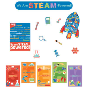 STEAM Bulletin Board Set, 22 Pieces