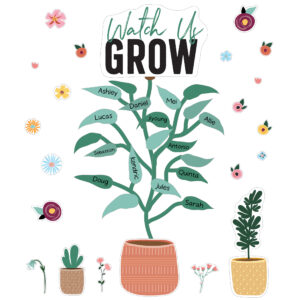 Grow Together Watch Us Grow Bulletin Board Set