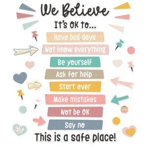 We Belong Motivational Bulletin Board Set