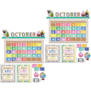 Creatively Inspired Calendar Bulletin Board Set, 2 Sets