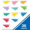 Happy Place Paper Airplanes Cut-Outs, 36 Per Pack, 3 Packs