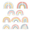 We Belong Rainbow Fun Cut-Outs, 36 Per Pack, 3 Packs