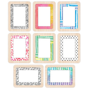 Creatively Inspired Frame Tags Cut-Outs, 36 Per Pack, 3 Packs