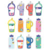 We Stick Together Cups & Water Bottles Cut-Outs, 36 Per Pack, 3 Packs